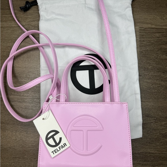 NEW Telfar Bubblegum Pink Small Shopping bag, Telfar purse - Picture 3 of 7